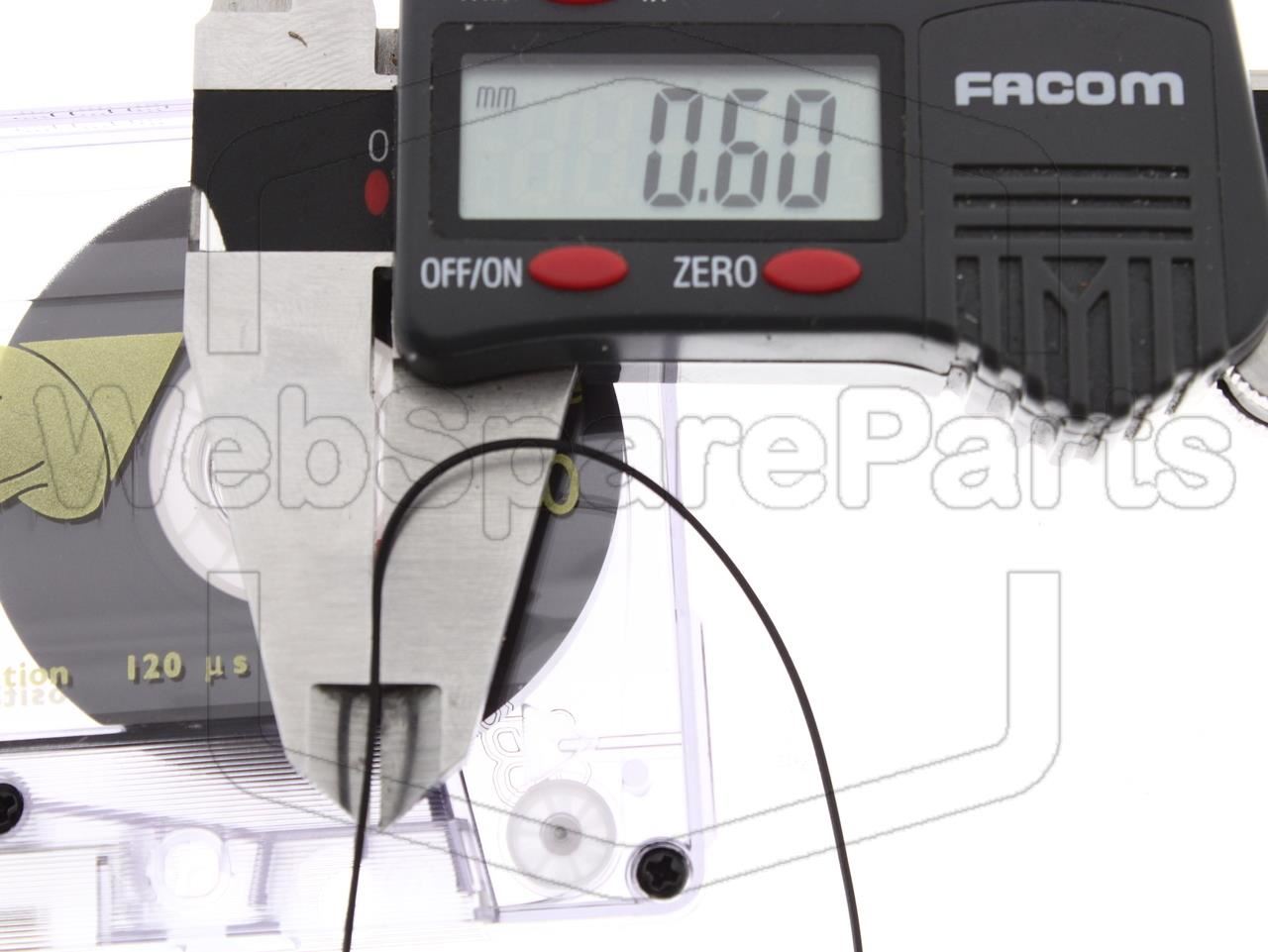Cinghia di sostituzione per lettore cassette Panasonic RQ-NX60V