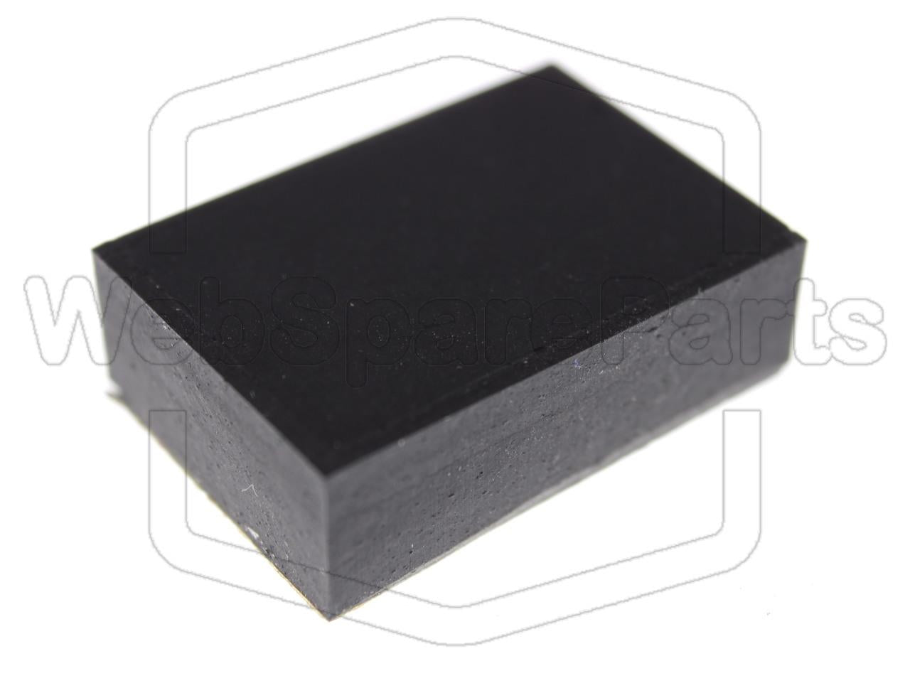 Rectangular Rubber Foot Self-adhesive 20.0mm x14.0mm Height 6.5mm