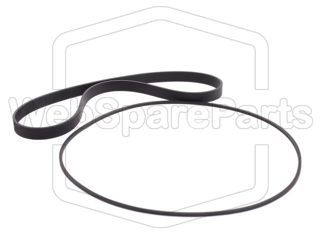 Kit cinghie per registratore a bobina aperta Akai 4000 DS Mk2