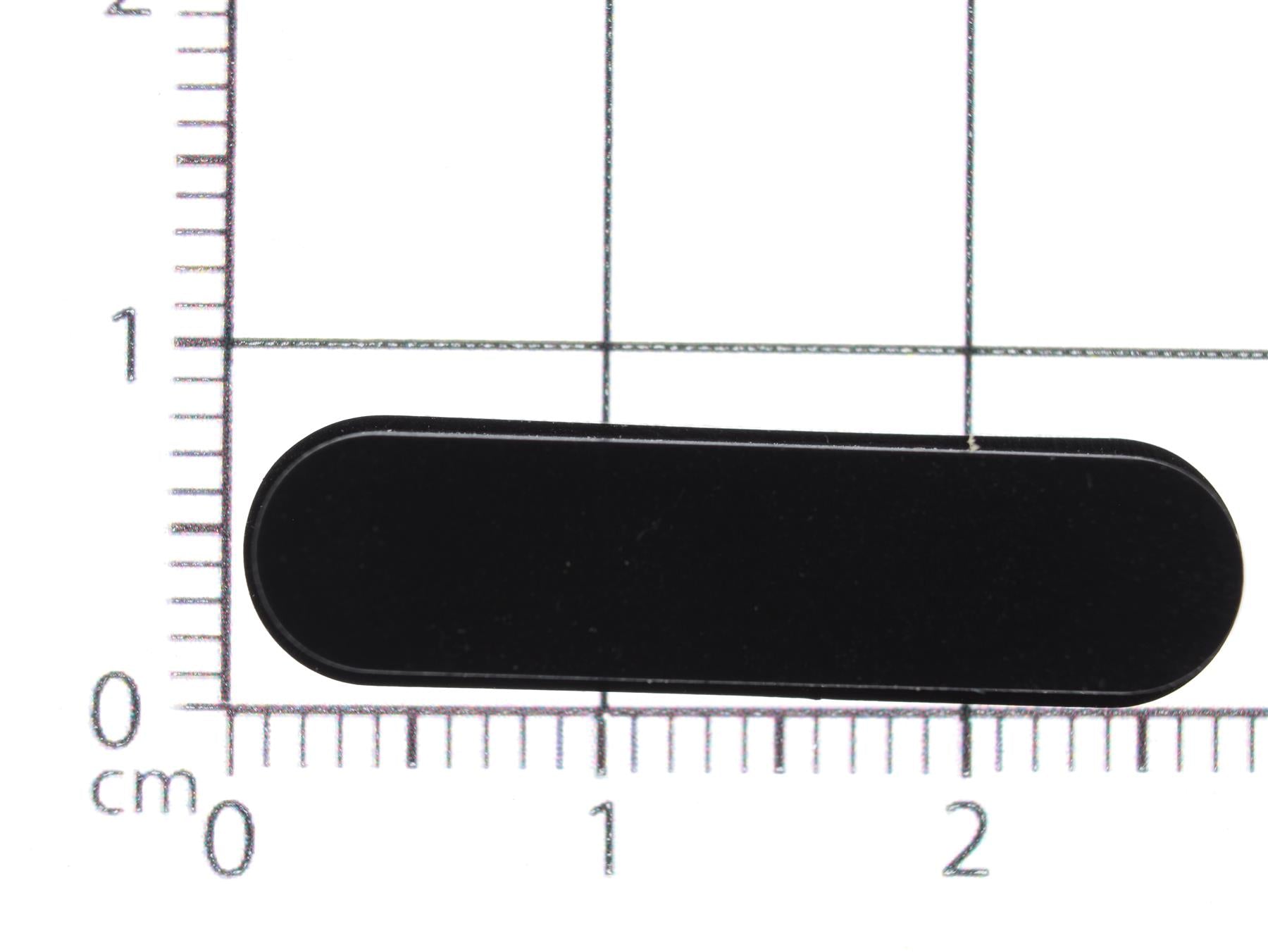 Rectangular Rubber Foot Self-adhesive 26.8mm x 7.2mm Height 3.8 mm