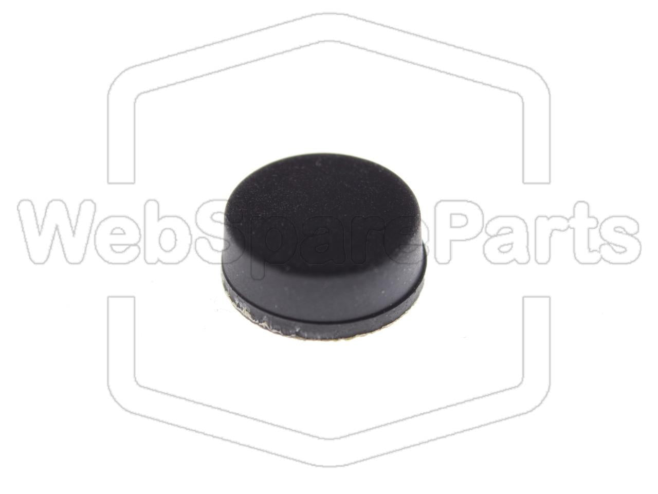 Round Rubber Foot Self-adhesive Ø10mm x Ø9.5mm x height 4.5mm