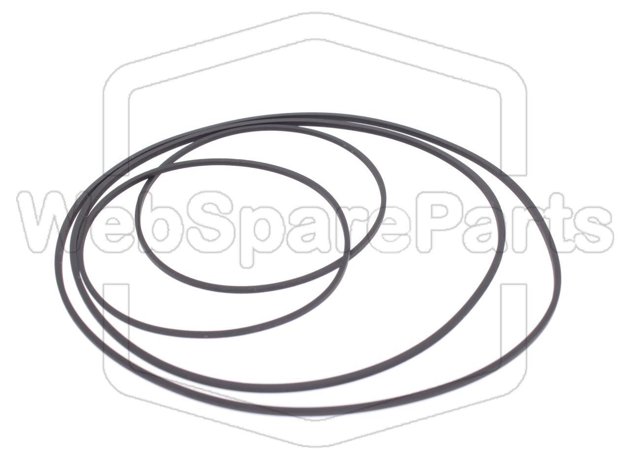 Kit cinghie per piastra a cassette Pioneer CT-P5500WR (XS-P5500)