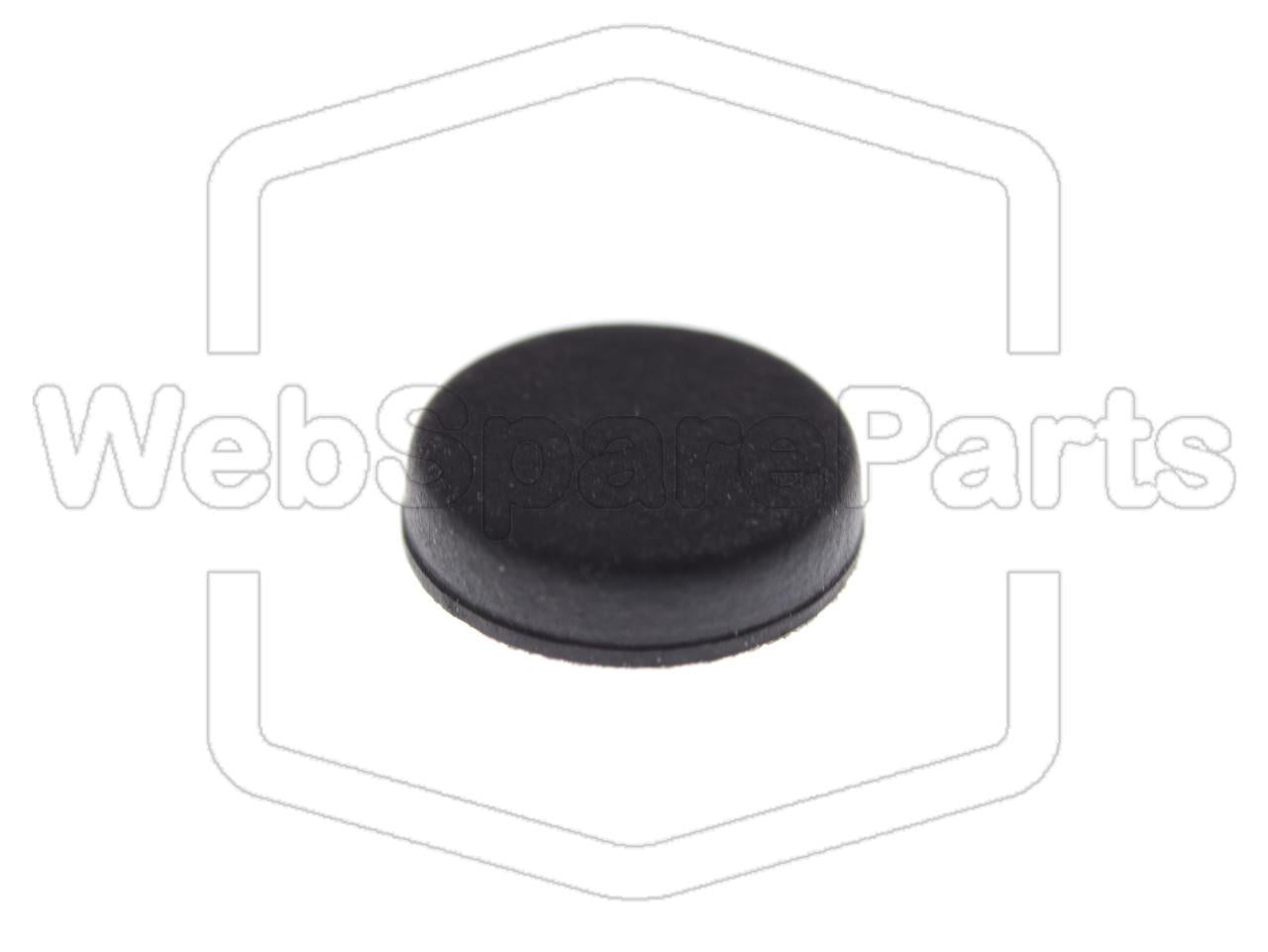 Round Rubber Foot Self-adhesive Ø10.8mm x Ø10.2mm x height 3mm