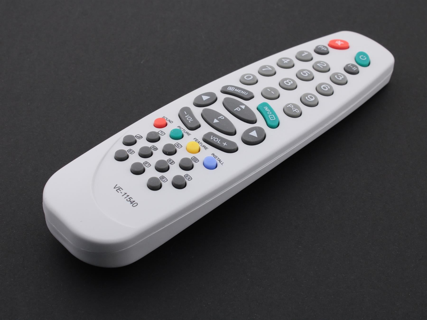 Replacement TV Remote Control for RC1540
