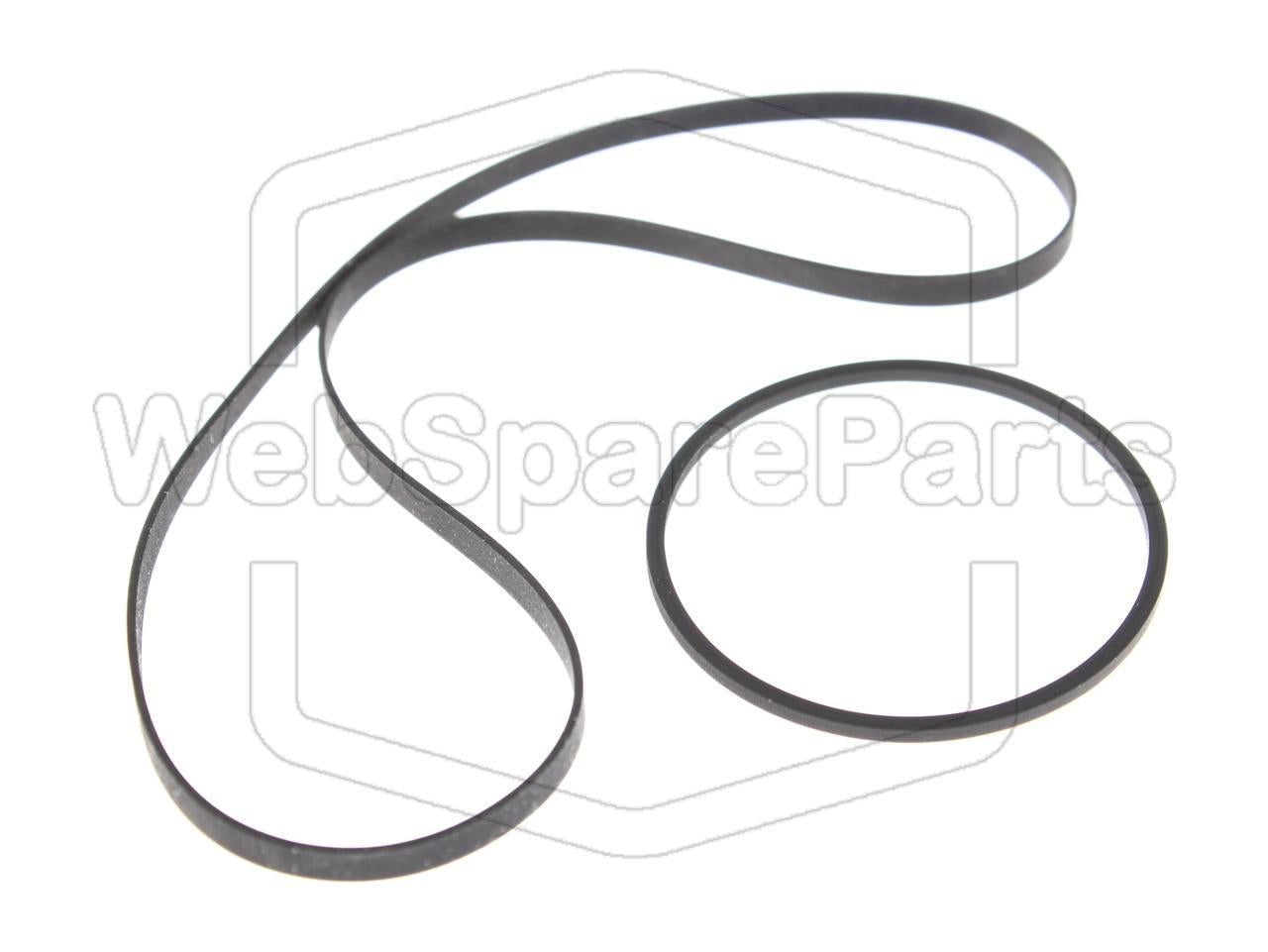 Kit cinghie per piastra a cassette stereo Sanyo RD-5600