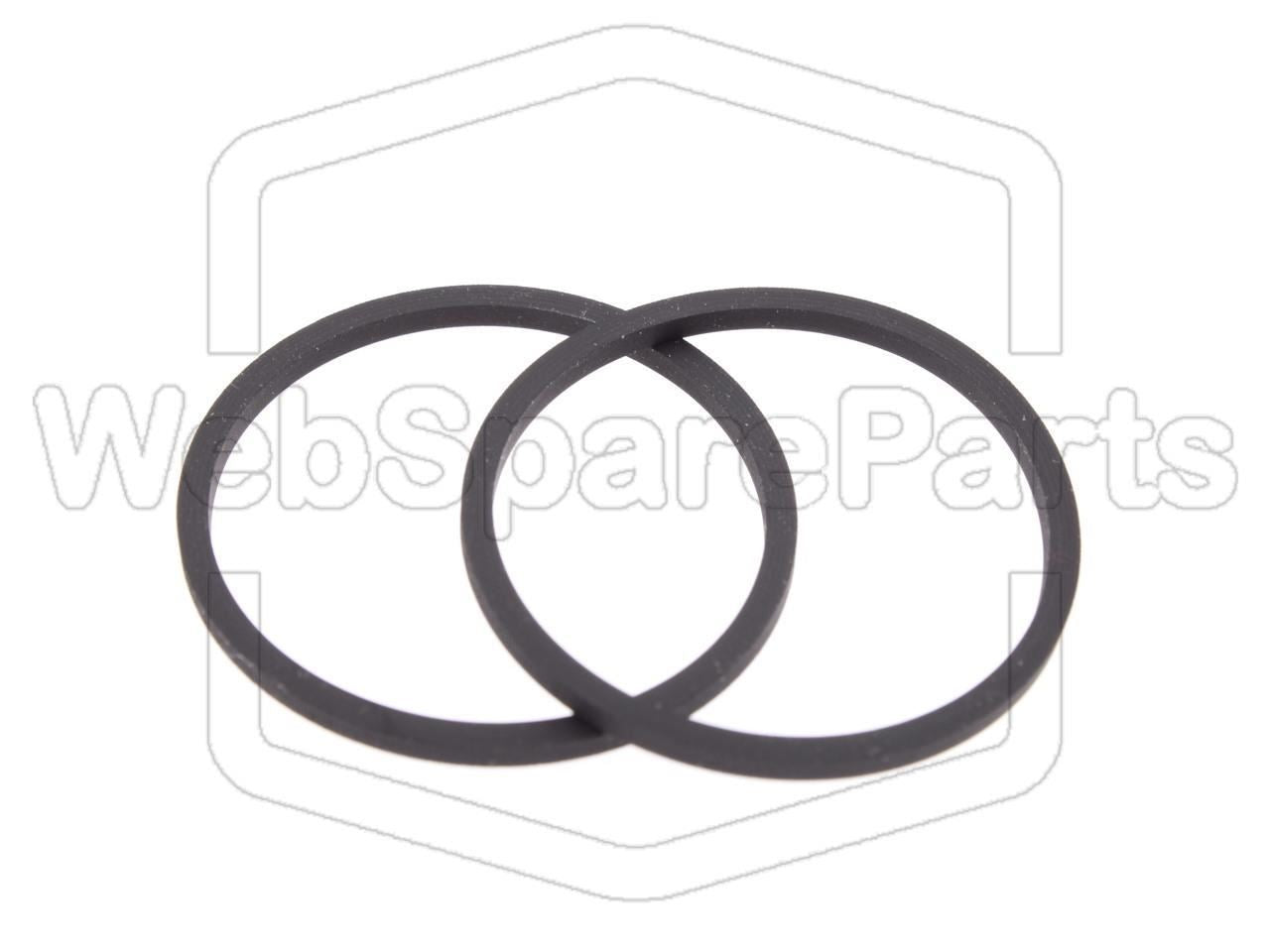 Kit cinghie per lettore di dischi compatti Mitsubishi DP-603