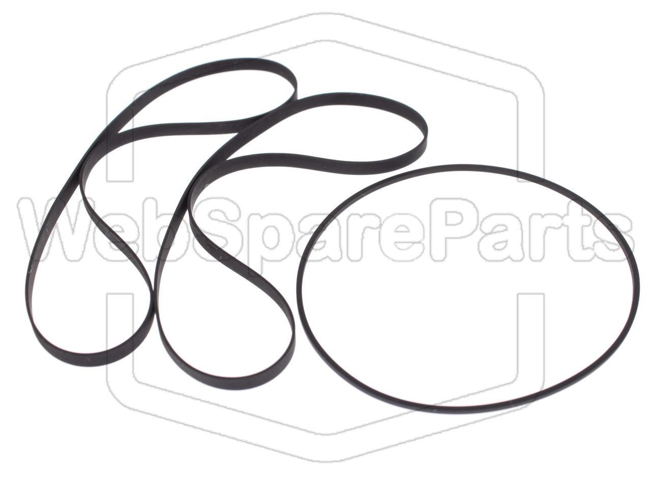 Kit cinghie per doppio piastra a cassette Kenwood KX-97CW