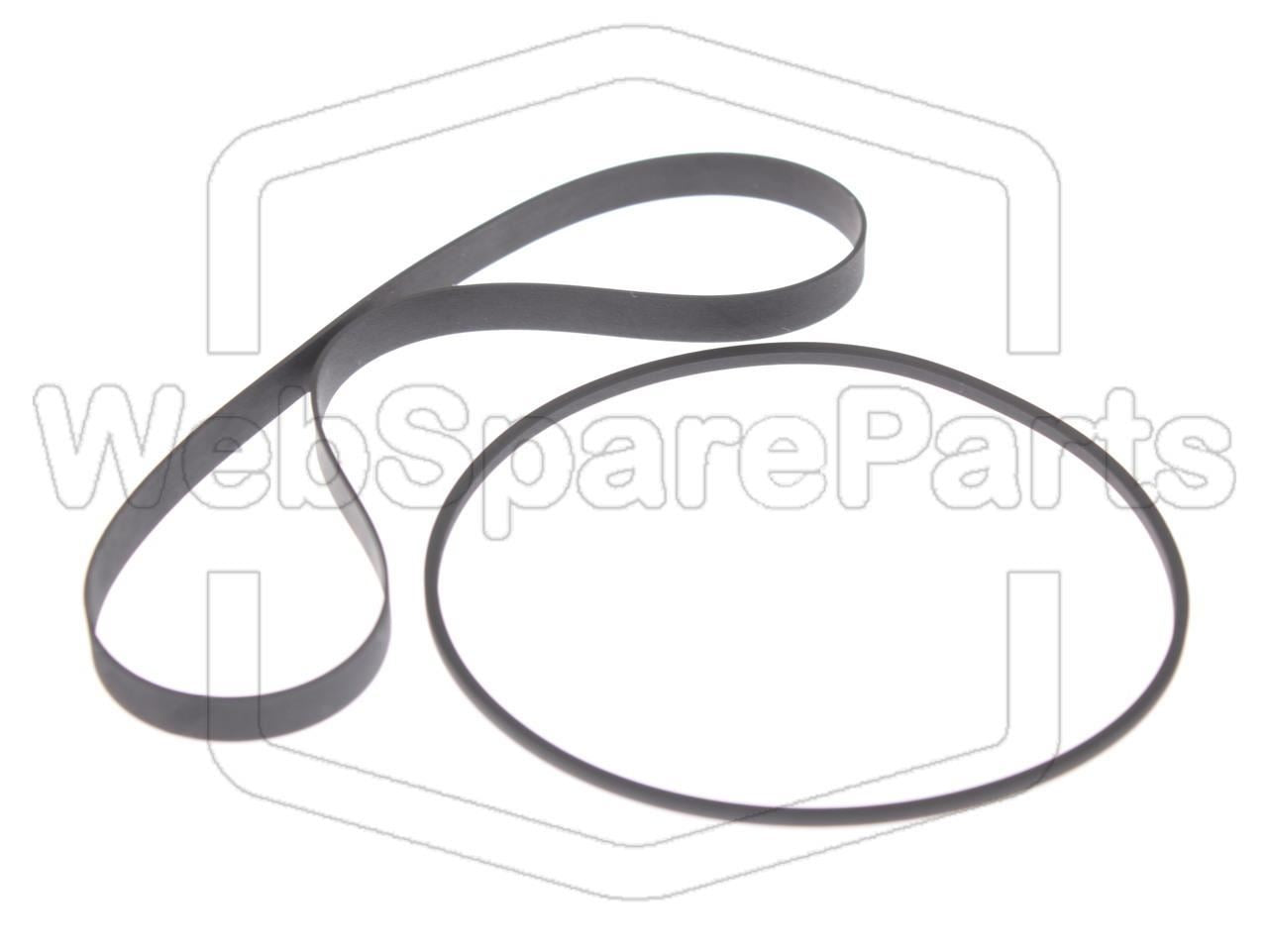 Kit cinghie per piastra a cassette Grundig UMS 2