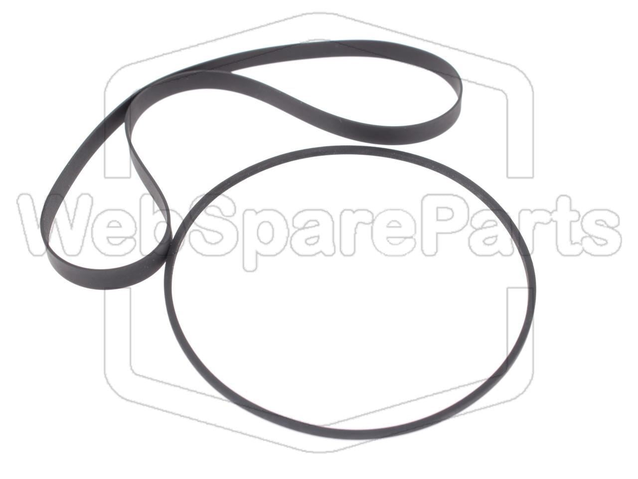 Kit cinghie per piastra a cassette stereo Kenwood KX-71RB