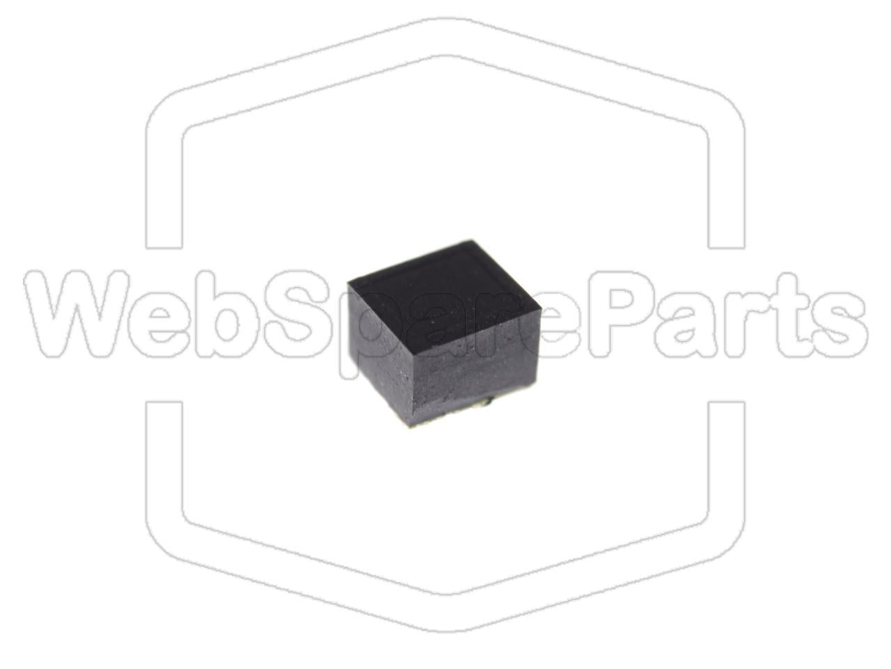 Rectangular Rubber Foot Self-adhesive  5.0mm x 4.5mm Height 3.5 mm