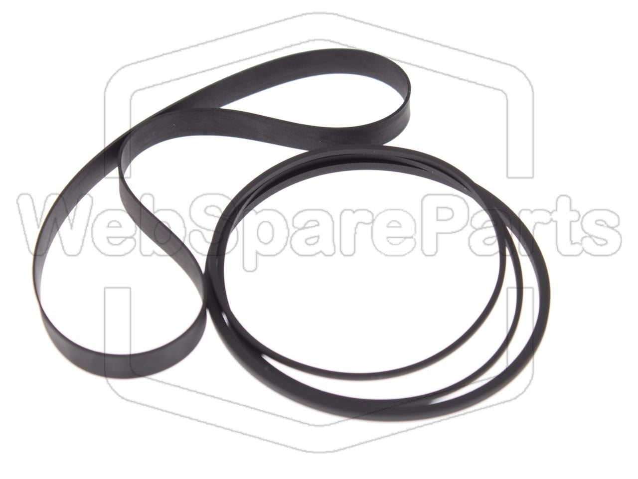 Kit cinghie per piastra a cassette stereo Kenwood KX-2006