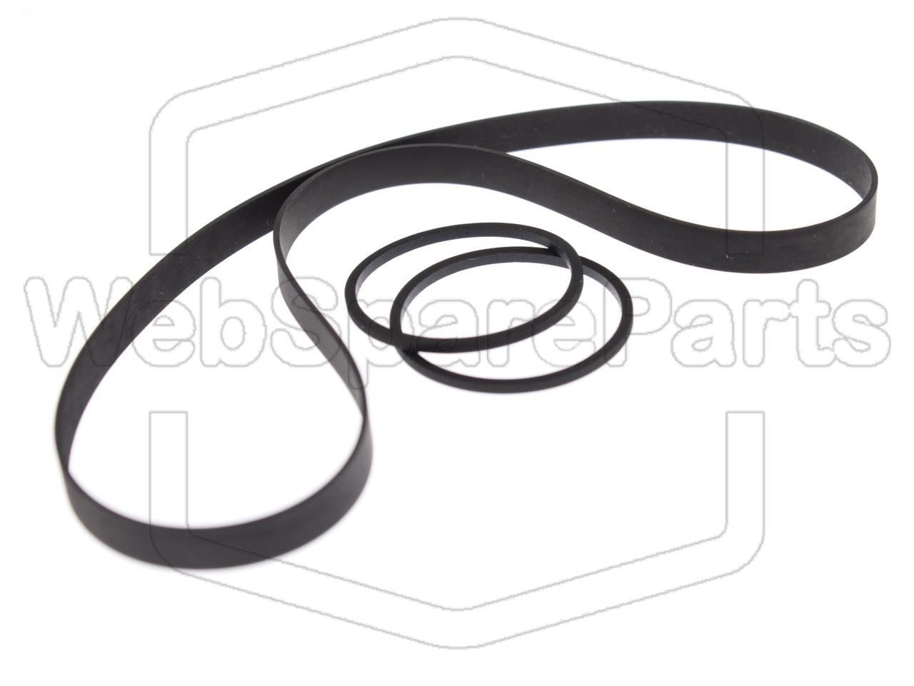 Kit cinghie per lettore cassette JVC DD-VR7