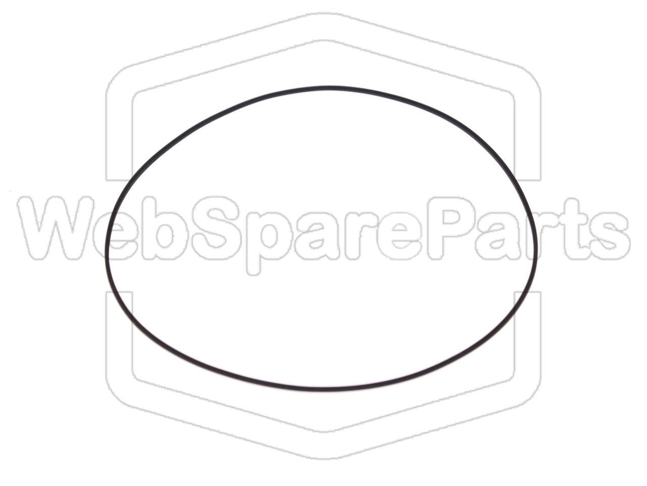 Cinghia contatore per piastra a cassette Sony TC-K80II