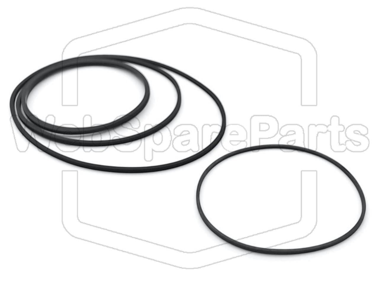 Kit cinghie per piastra a cassette Sharp RT-W500H