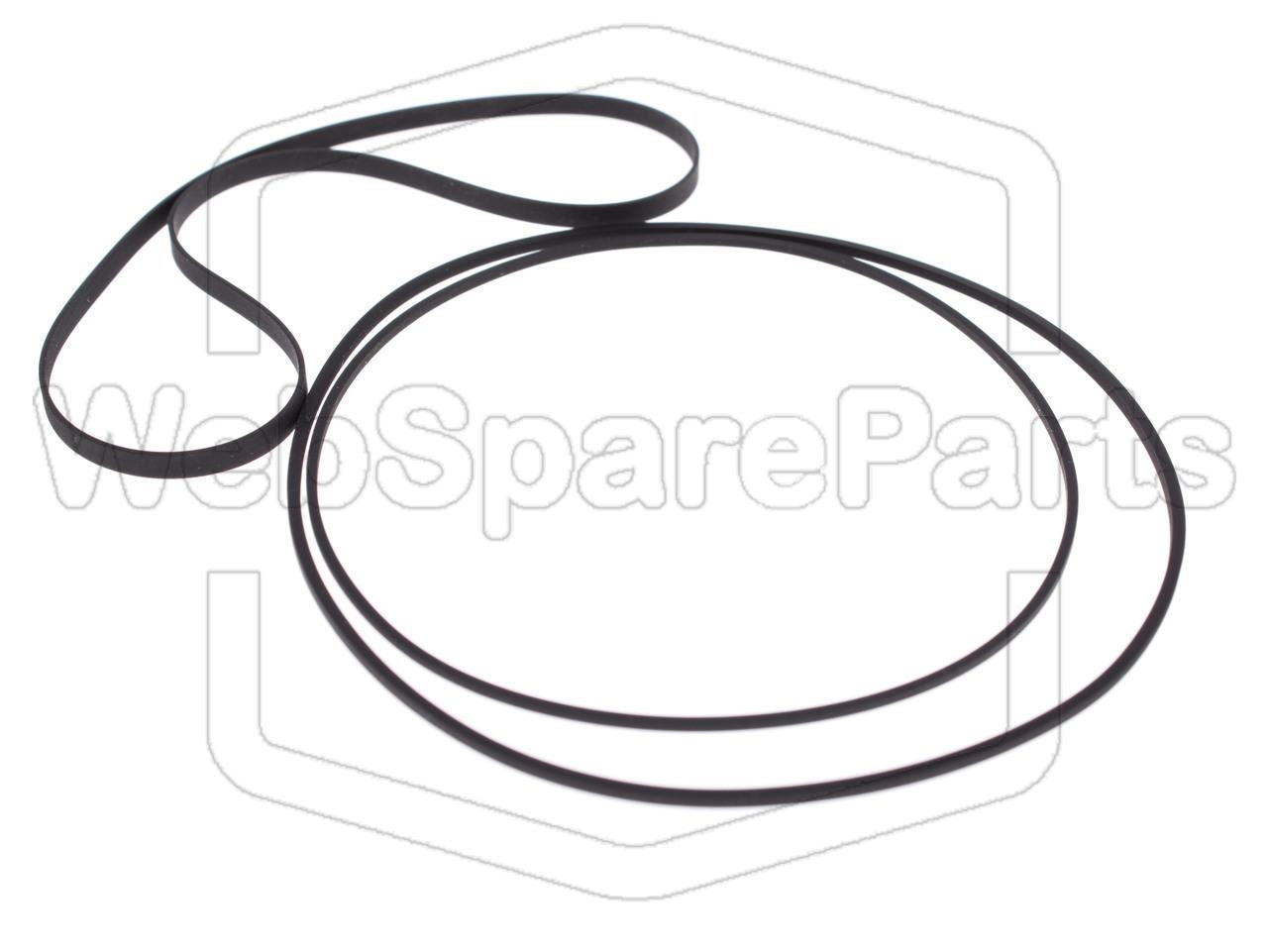 Kit cinghie per piastra a cassette Technics RS-615US