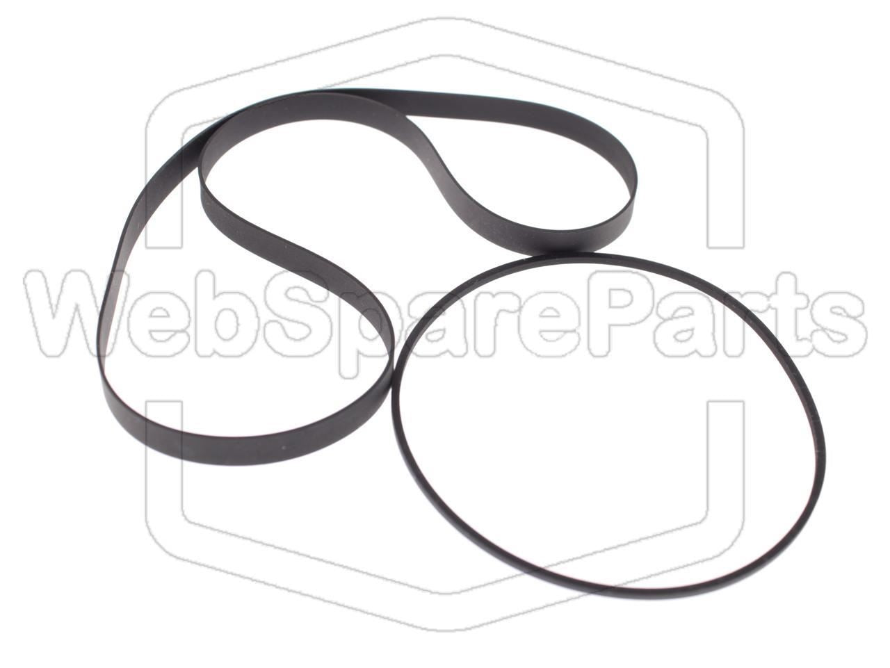 Kit cinghie per piastra a cassette Sansui D-390R
