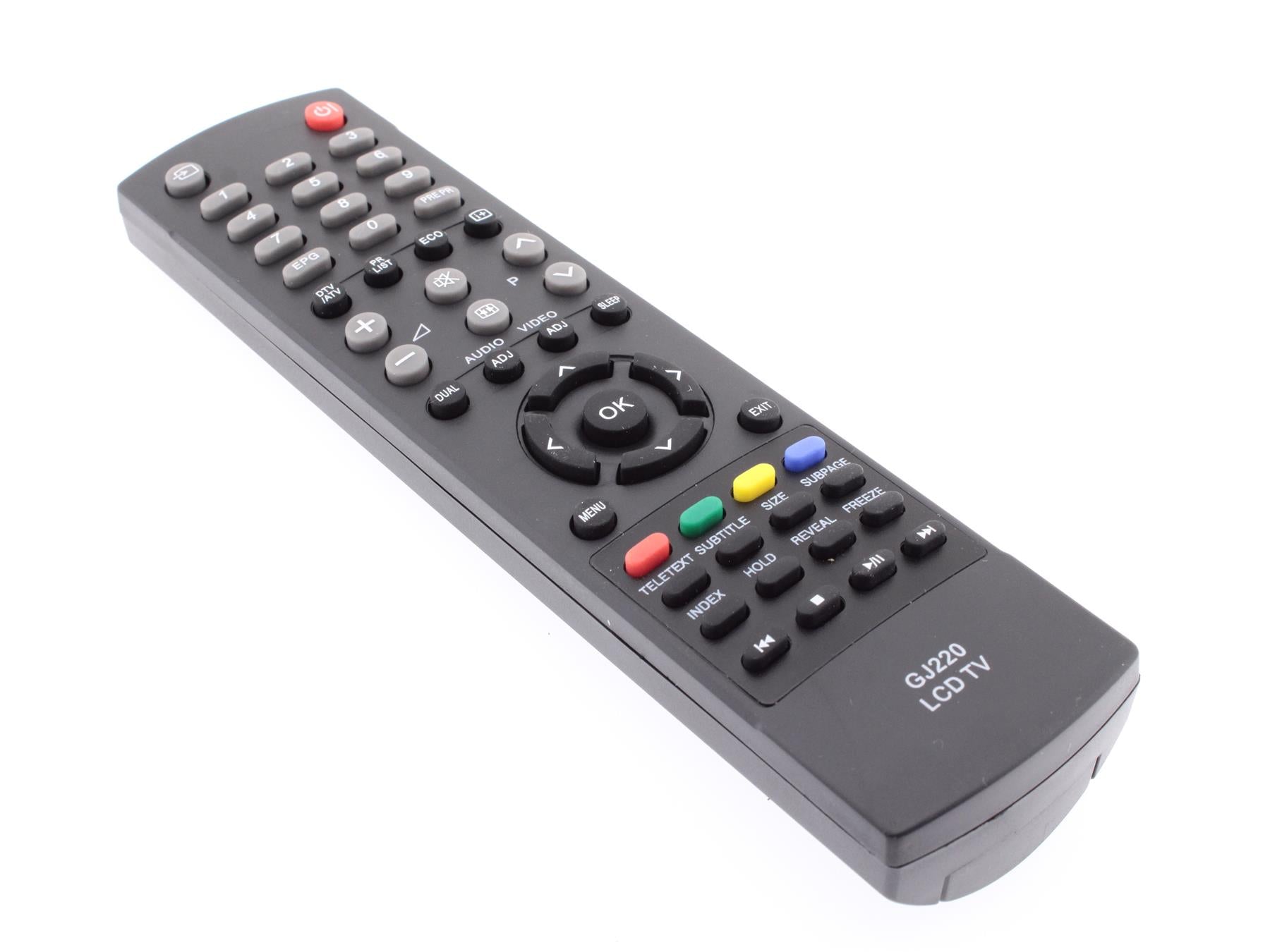 Replacement TV Remote Control for Sharp GJ220