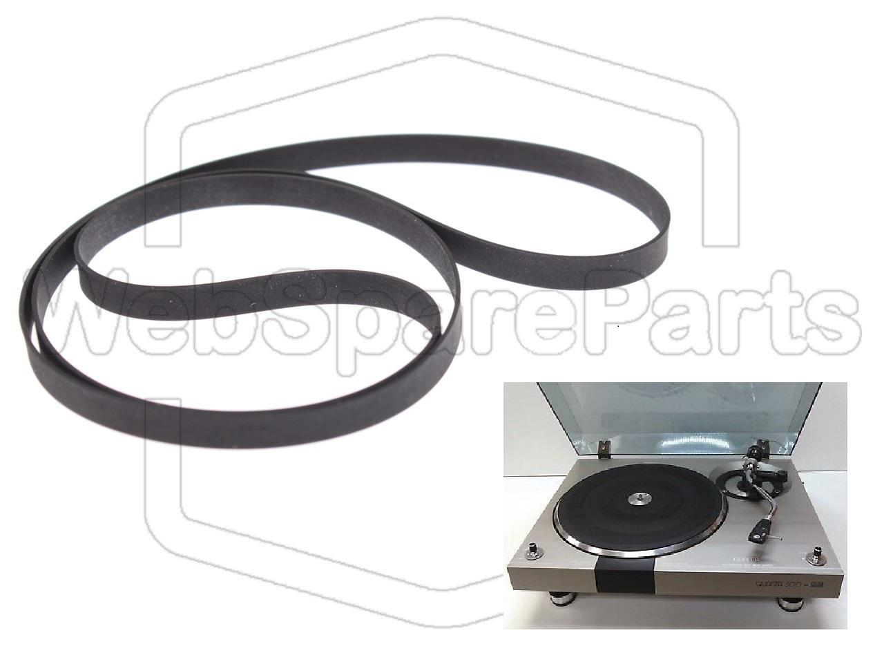 Cinghia di sostituzione per giradischi BSR Quanta 500 SILVER VERSION