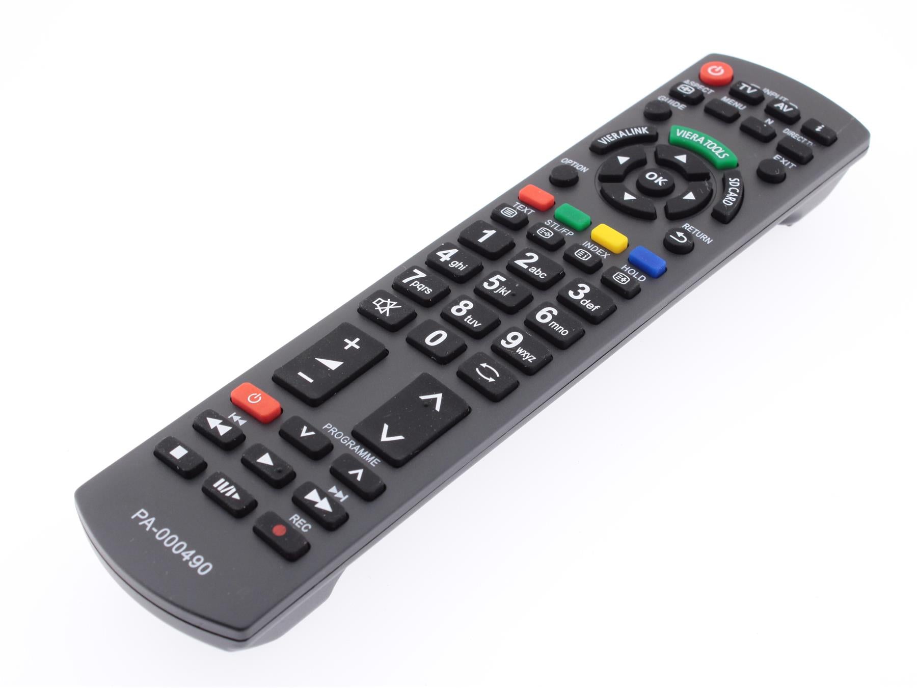 Replacement TV Remote Control for Panasonic N2QAYB000490