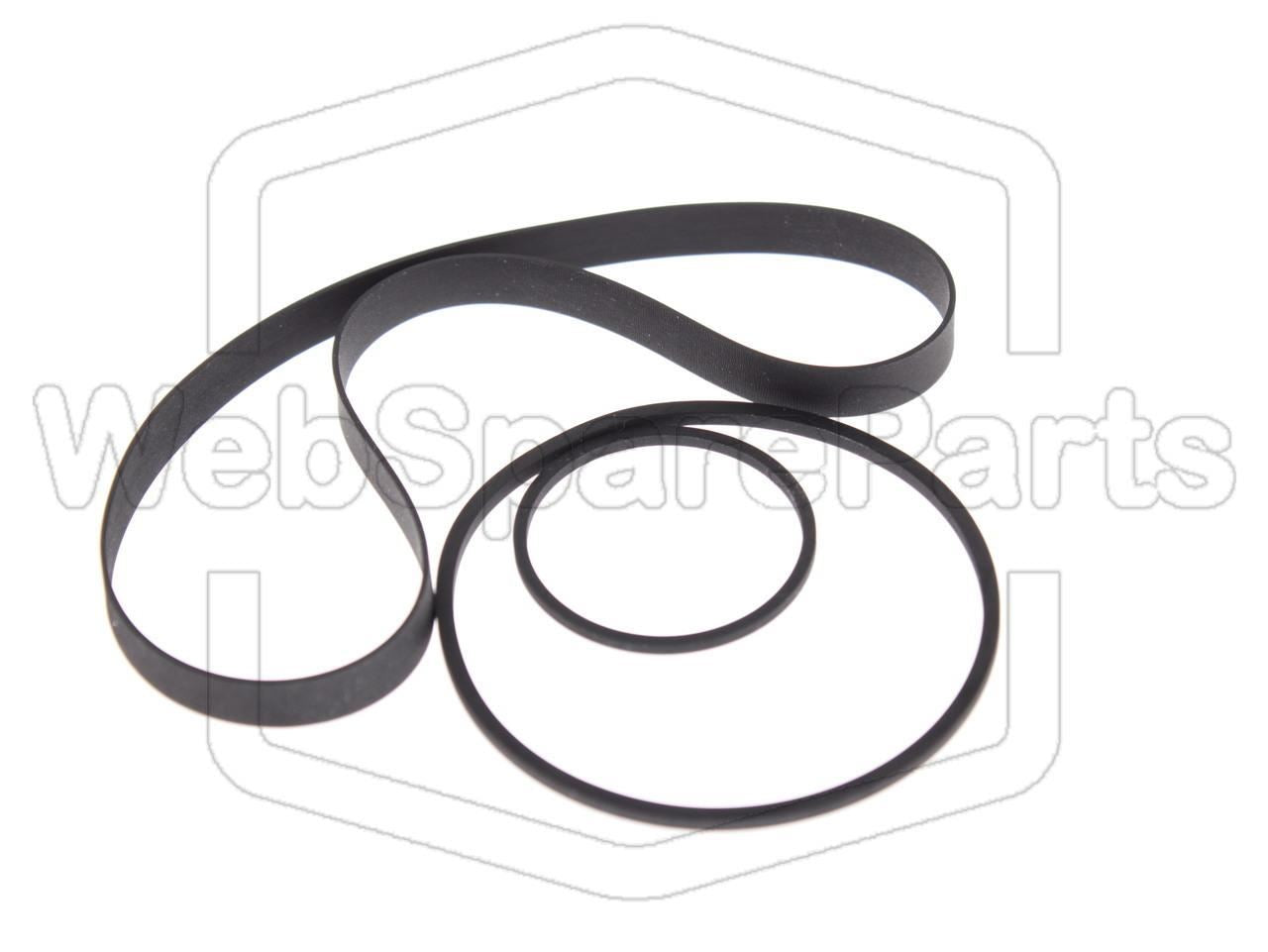 Kit cinghie per piastra a cassette stereo Kenwood KX-9050