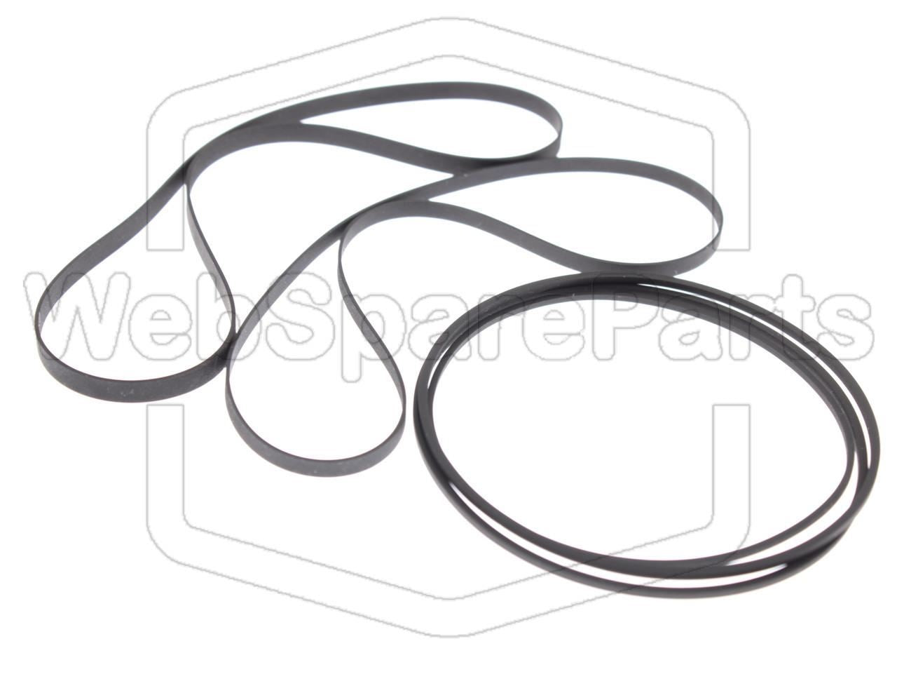 Kit cinghie per doppio piastra a cassette Aiwa AD-WX33