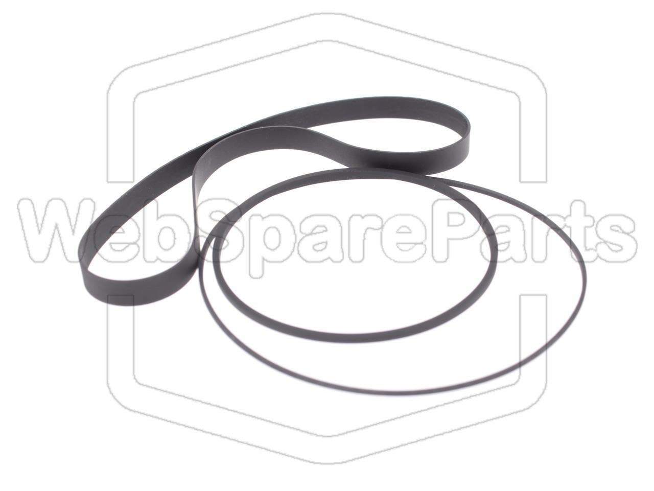Kit cinghie per lettore cassette Luxman K-117