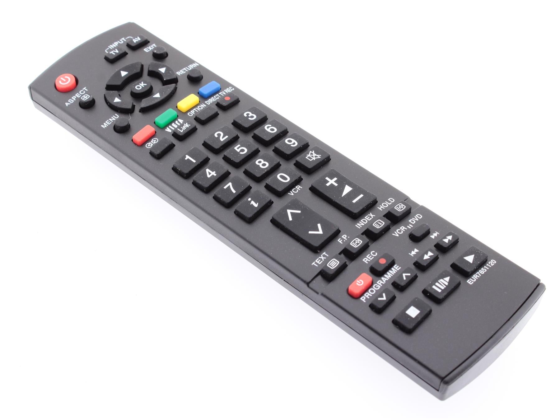 Replacement TV Remote Control for Panasonic EUR7651120