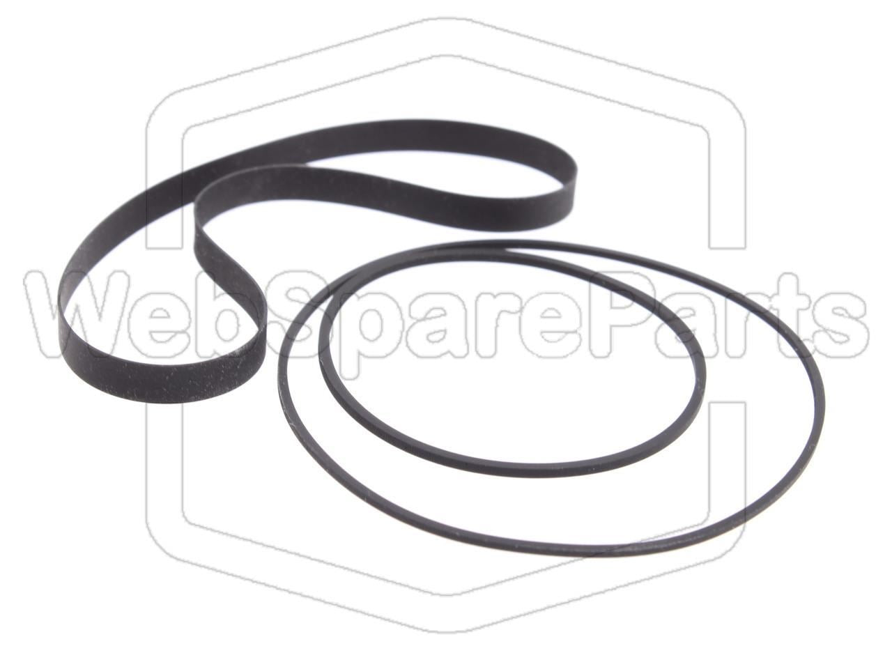 Kit cinghie per piastra a cassette Akai CS-F21