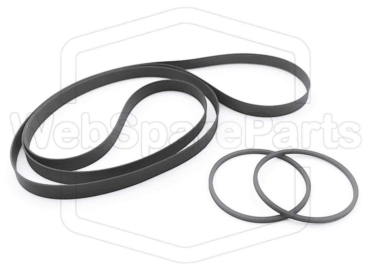 Kit cinghie per giradischi Sharp RP-114