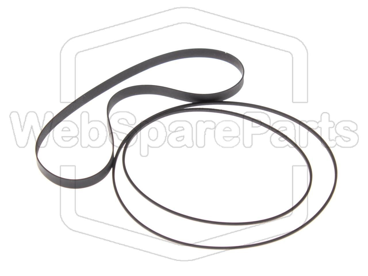 Kit cinghie per piastra a cassette stereo Yamaha TC-520/B