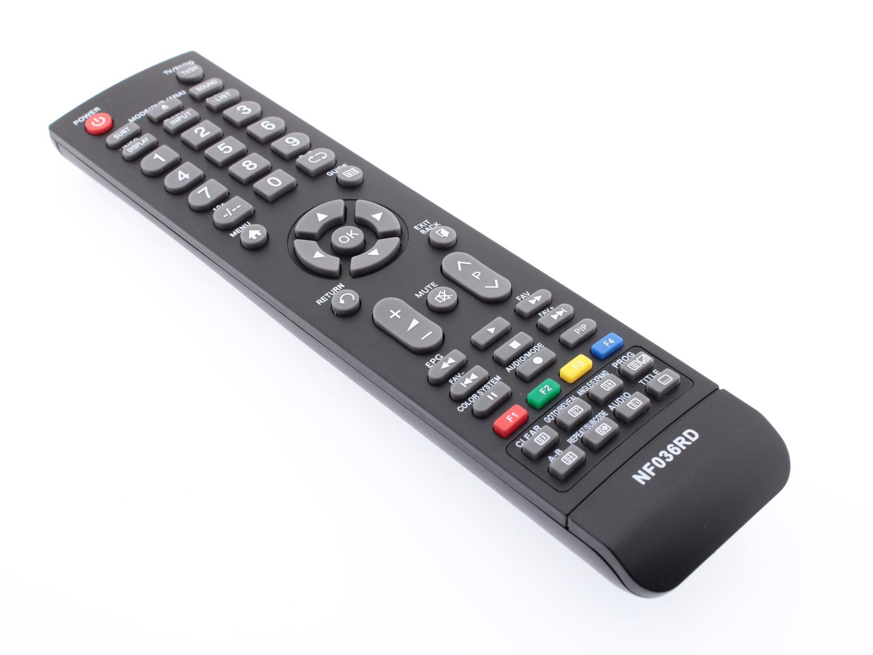 Replacement TV Remote Control for Funai NF021RD, NF028RD, NF031RD, NF036RD