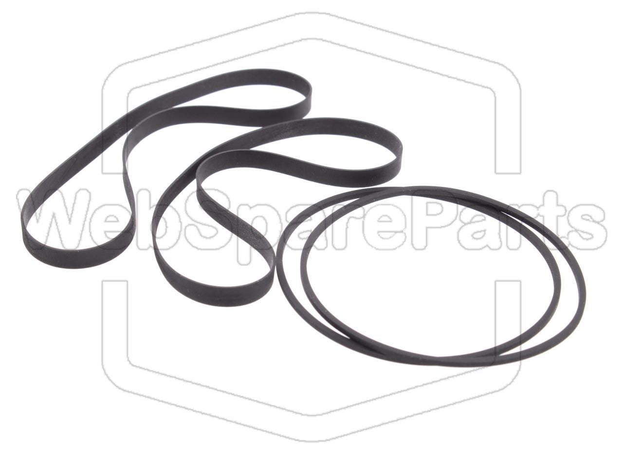 Kit cinghie per doppio piastra a cassette Denon DRW-660