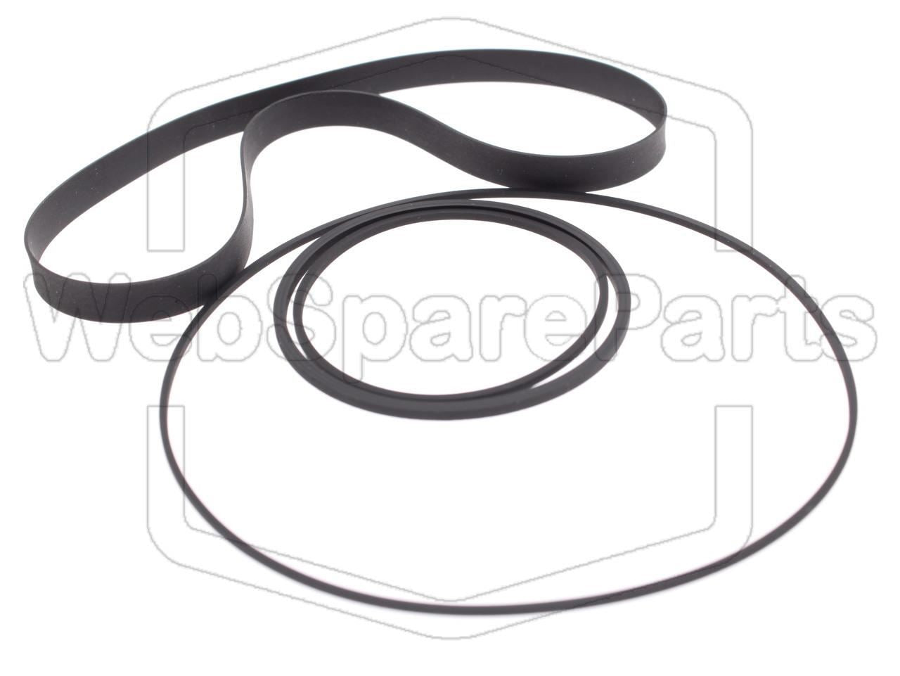 Kit cinghie per piastra a cassette Sansui SC-1110