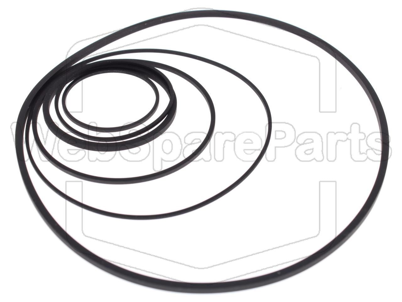 Kit cinghie per videoregistratore Telerent N-9600T