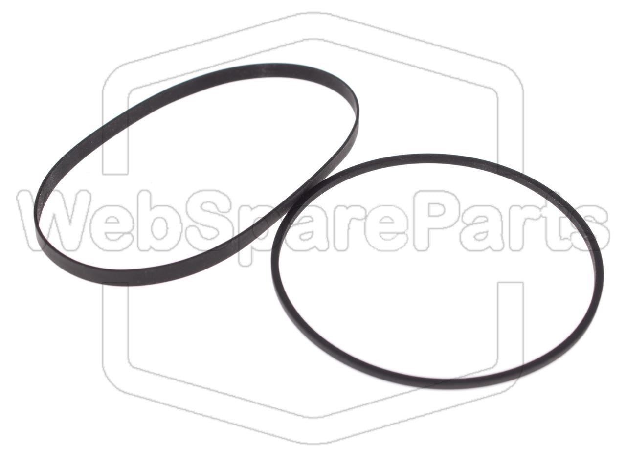 Kit cinghie per lettore cassette Panasonic RX-DS19