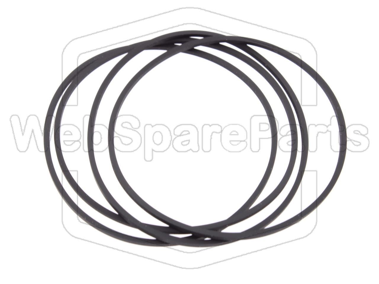 Kit cinghie per doppio piastra a cassette Kenwood KX-W4050