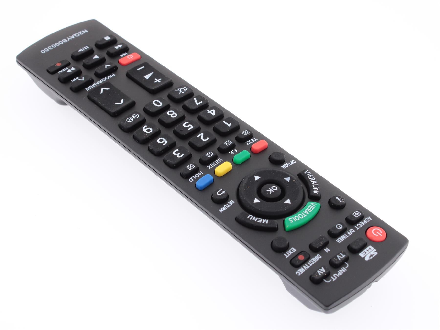 Replacement TV Remote Control for Panasonic N2QAYB000350