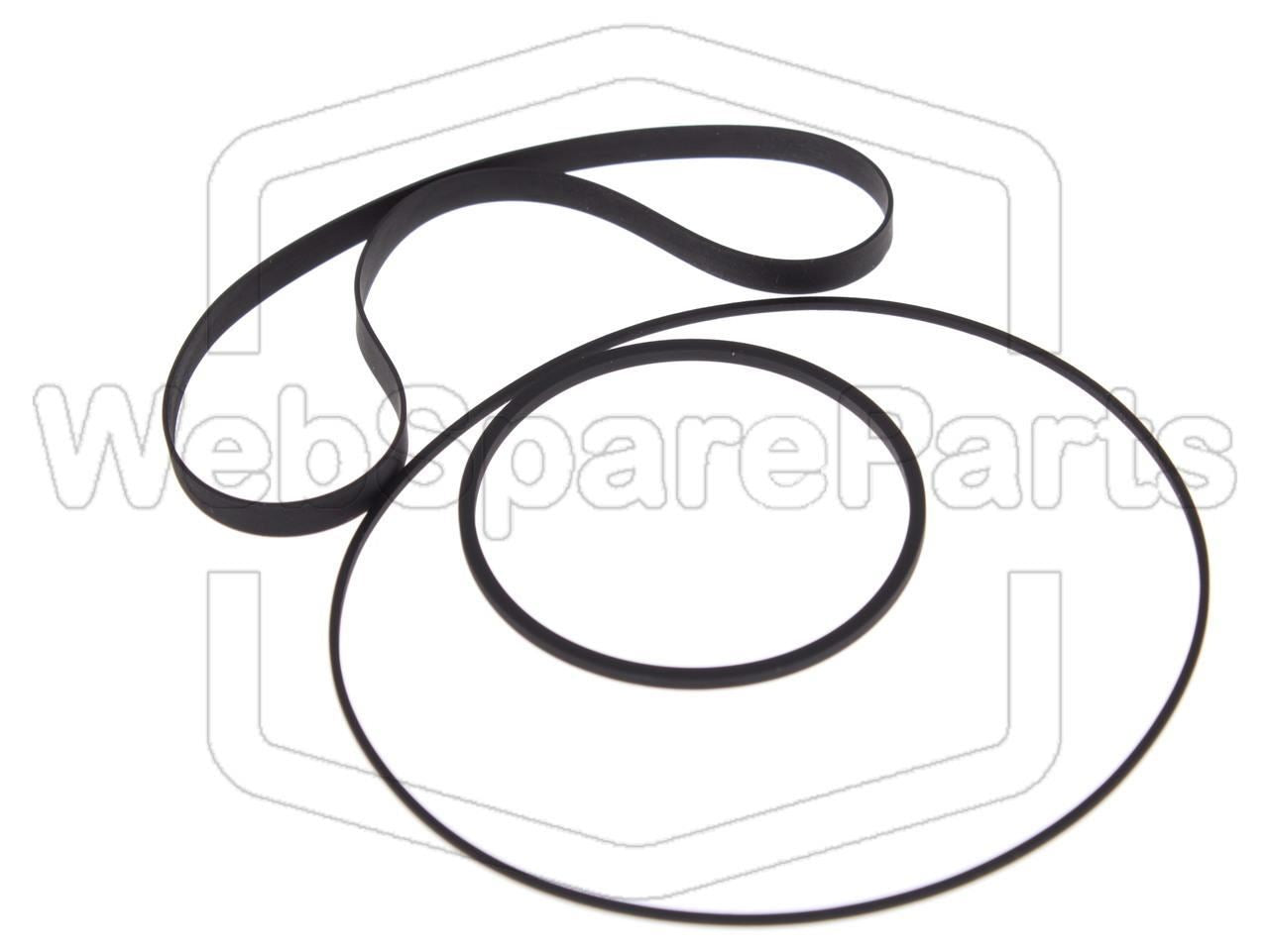 Kit cinghie per piastra a cassette Nakamichi ZX-9