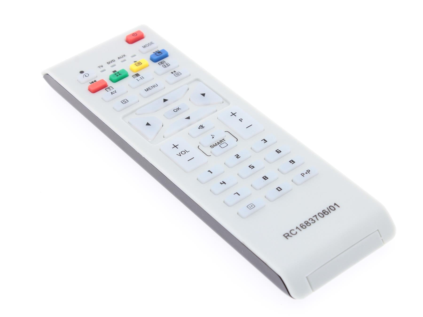 Replacement TV Remote Control for Philips RC1683706/01, 3139 238 13961
