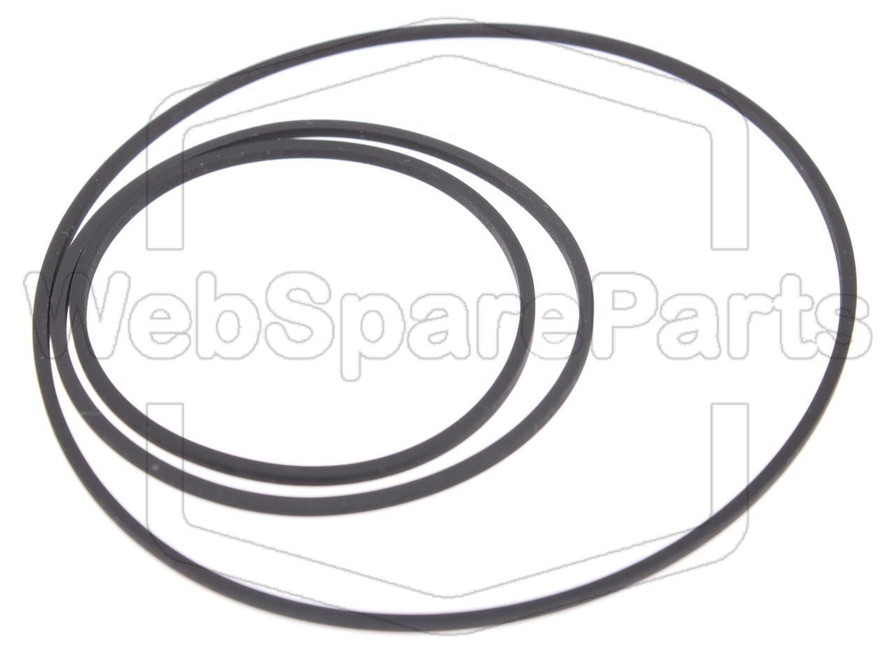 Kit cinghie per piastra a cassette Sony X0-D101