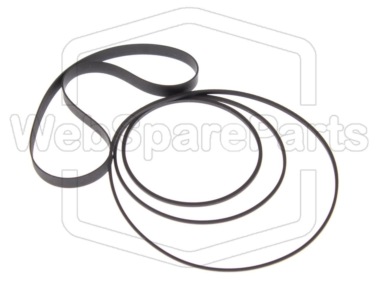 Kit cinghie per piastra a cassette stereo JVC KD-V100