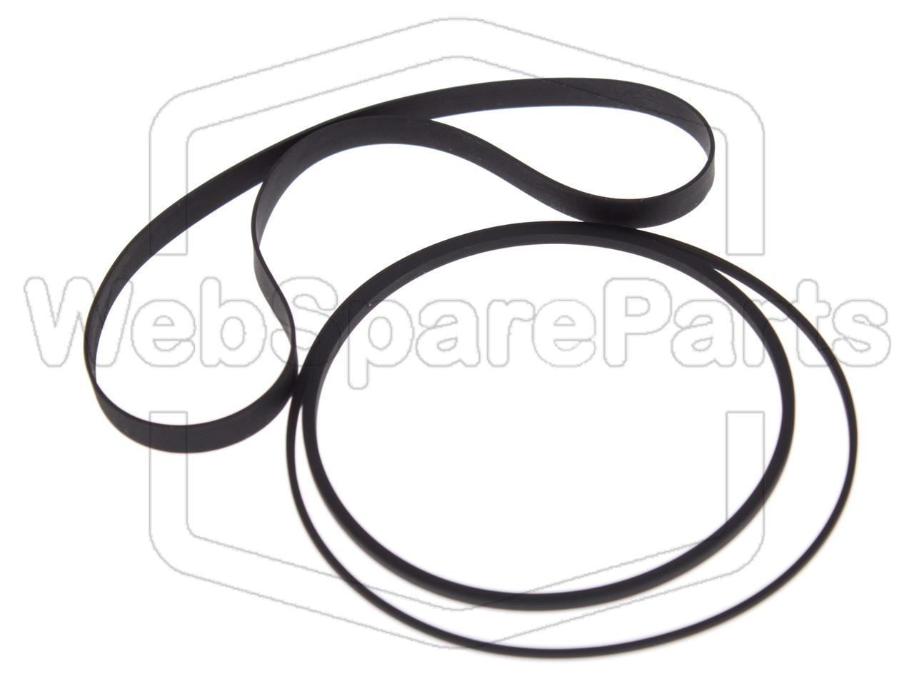 Kit cinghie per piastra a cassette stereo Panasonic RS-370