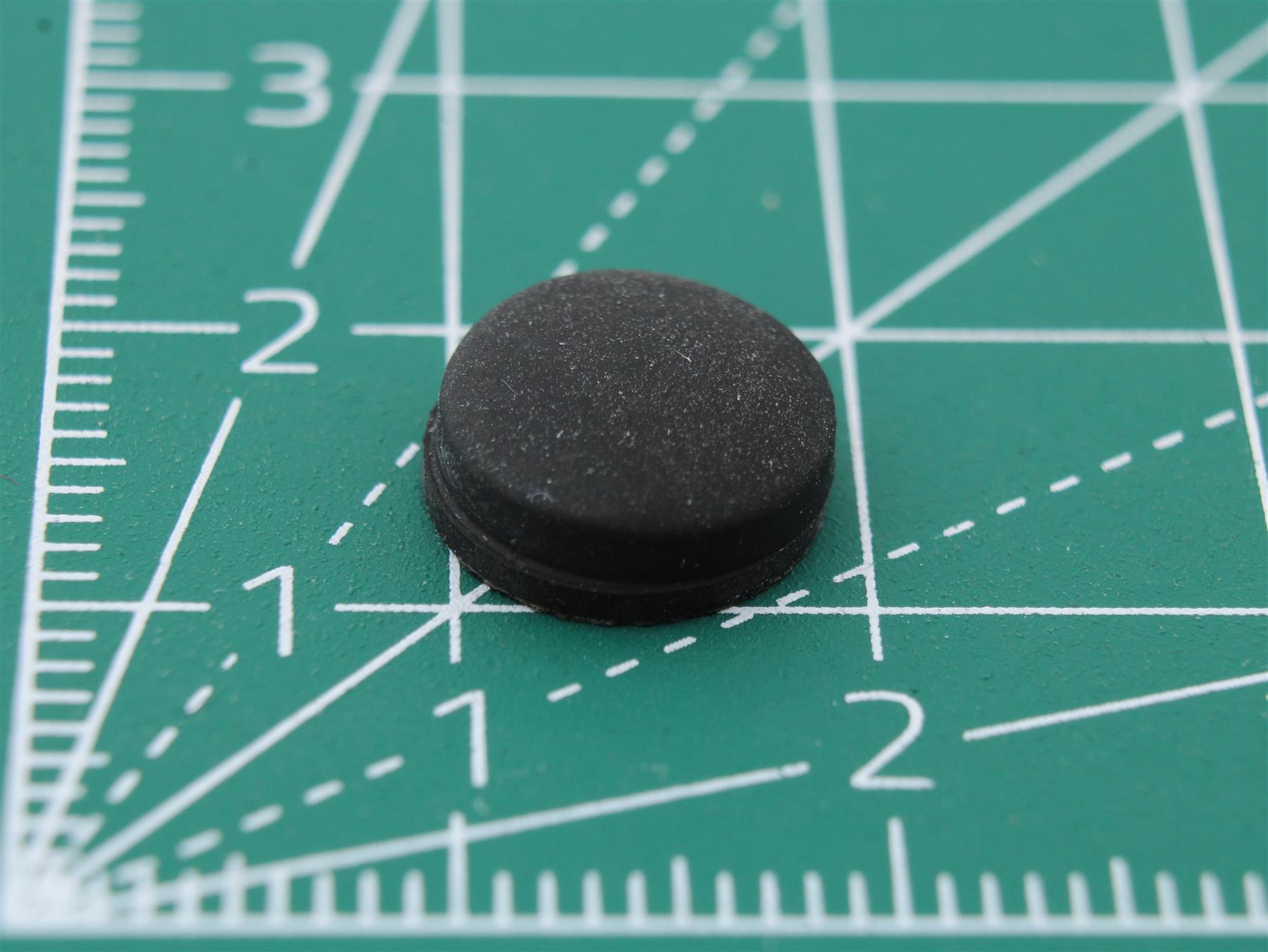 Round Rubber Foot Self-adhesive  Ø9.9mm x Ø4mm x height 3mm