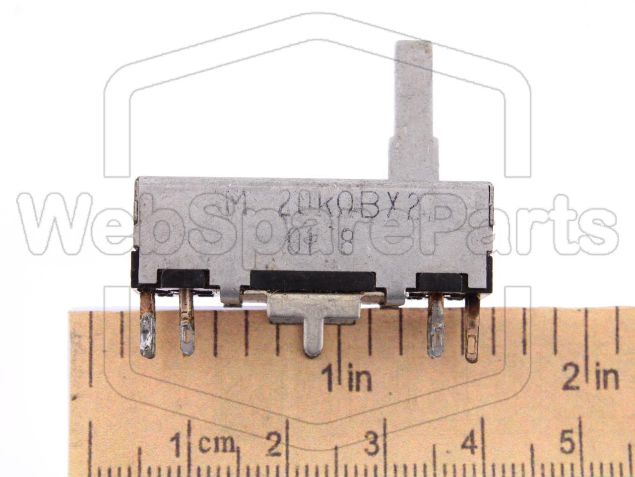Sliding potentiometer 20K BX2