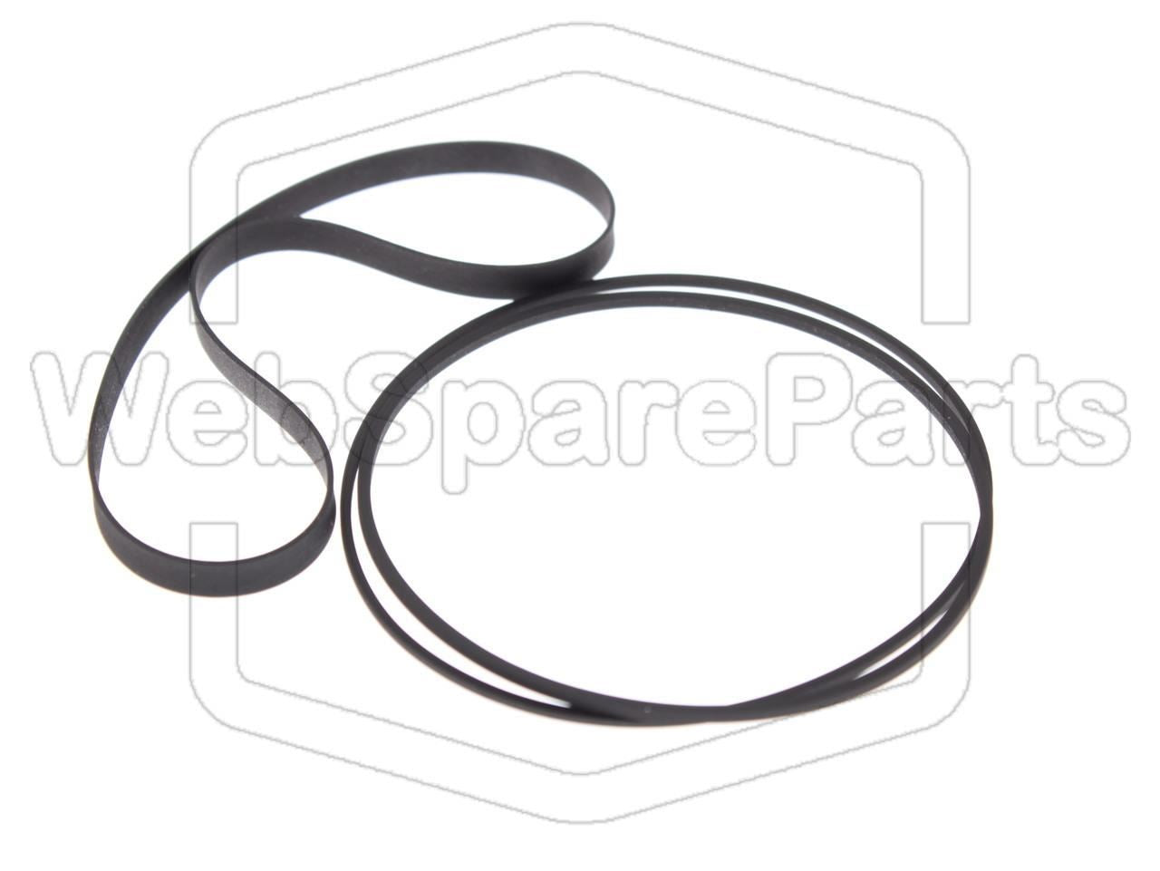 Kit cinghie per piastra a cassette stereo Kenwood KX-51