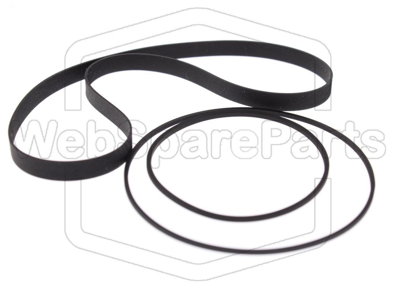 Kit cinghie per piastra a cassette stereo Aiwa AD-6550