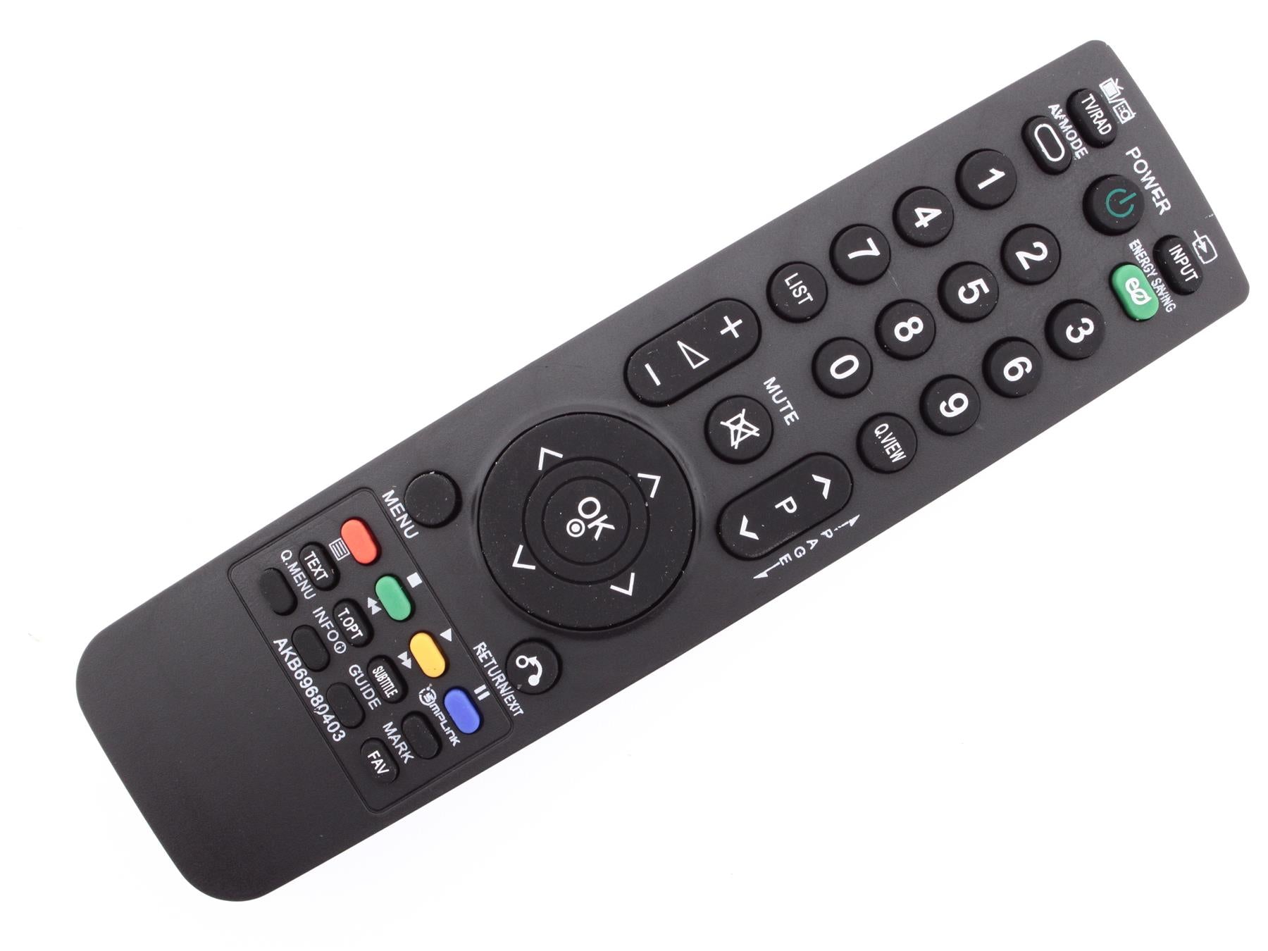 Replacement TV Remote Control for LG AKB69680403