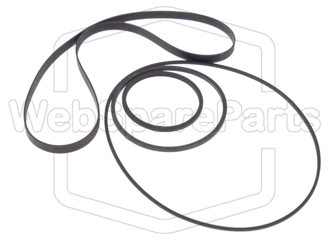 Kit cinghie per piastra a cassette Pioneer CT-4