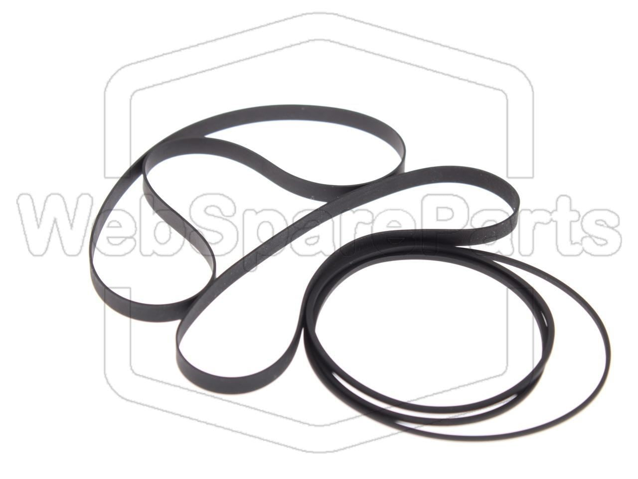Kit cinghie per doppio piastra a cassette Kenwood KX-66CW