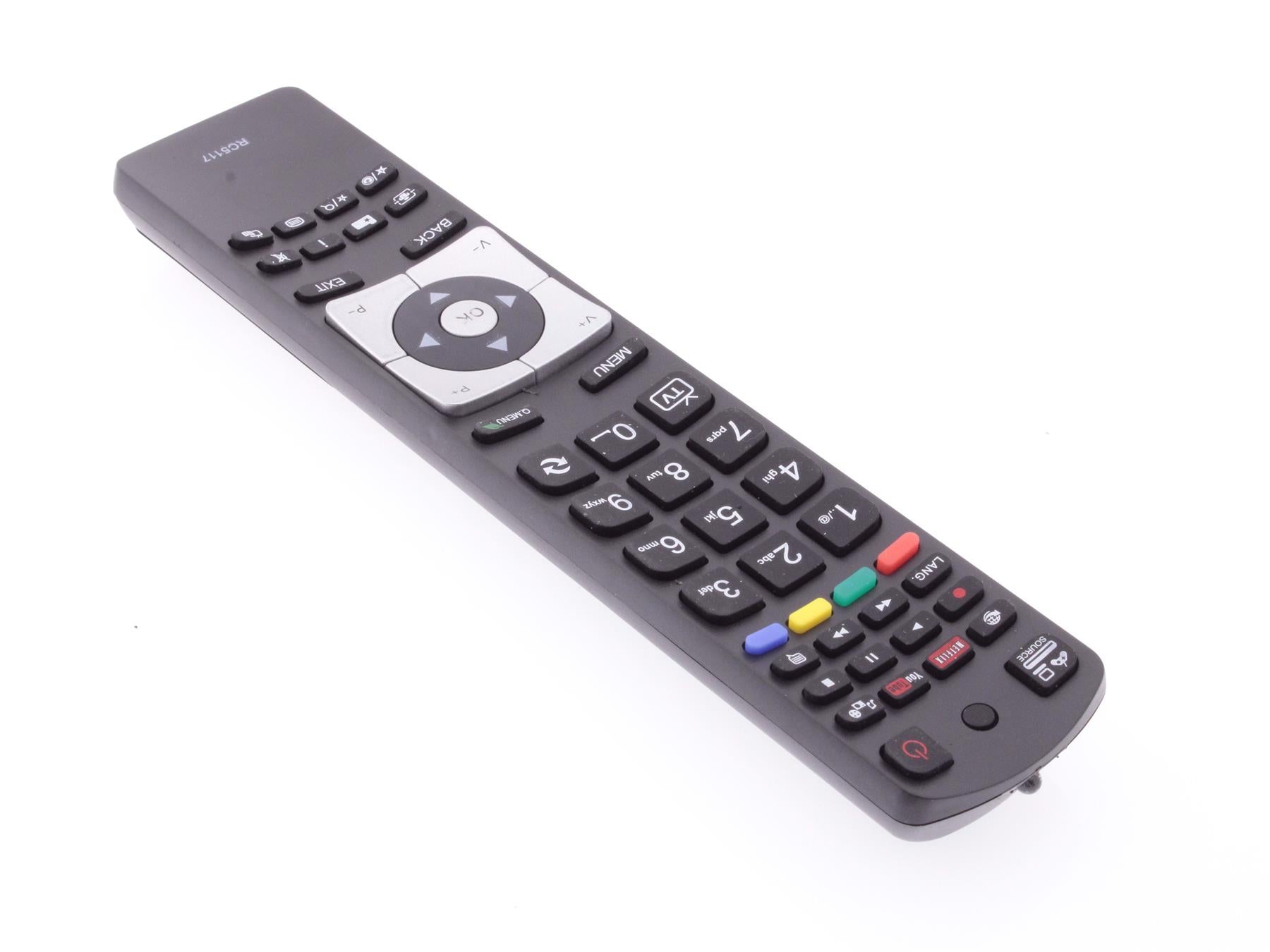 Replacement TV Remote Control for RC5117